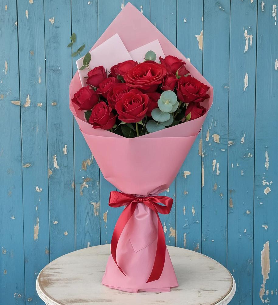 Букет цветов из: Розы в Суздали