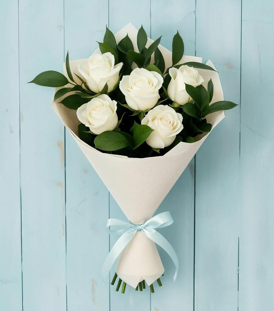 Букет цветов из: Розы в Суздали