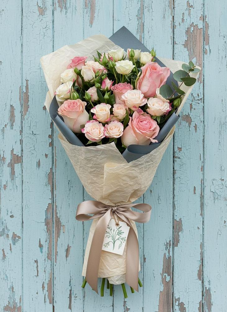 Букет цветов из: Розы в Суздали