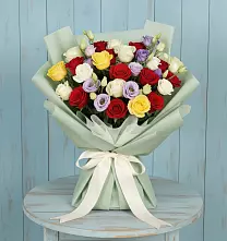 Букет цветов из:  Розы #REPLACE_PRED# Суздали