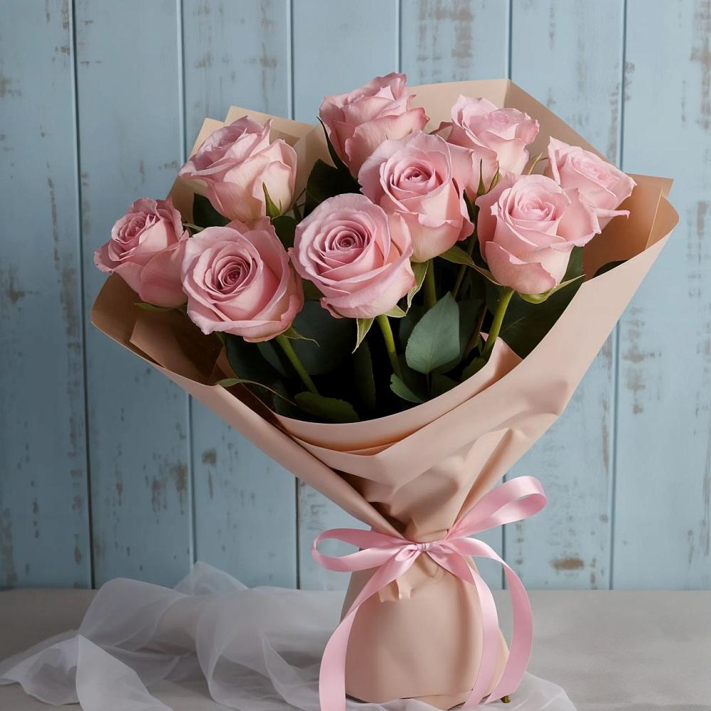 Букет цветов из: Розы в Суздали