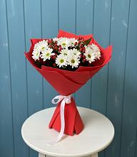 Букет цветов из:  Хризантемы в Суздали