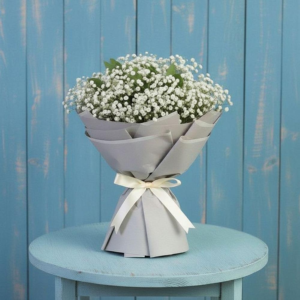 Букет цветов из: Гипсофила в Суздали