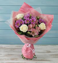 Букет цветов из:  Герберы в Суздали