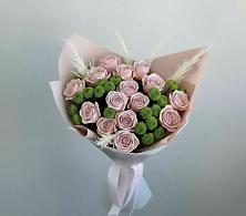 Букет цветов из:  Розы и Хризантемы в Суздали