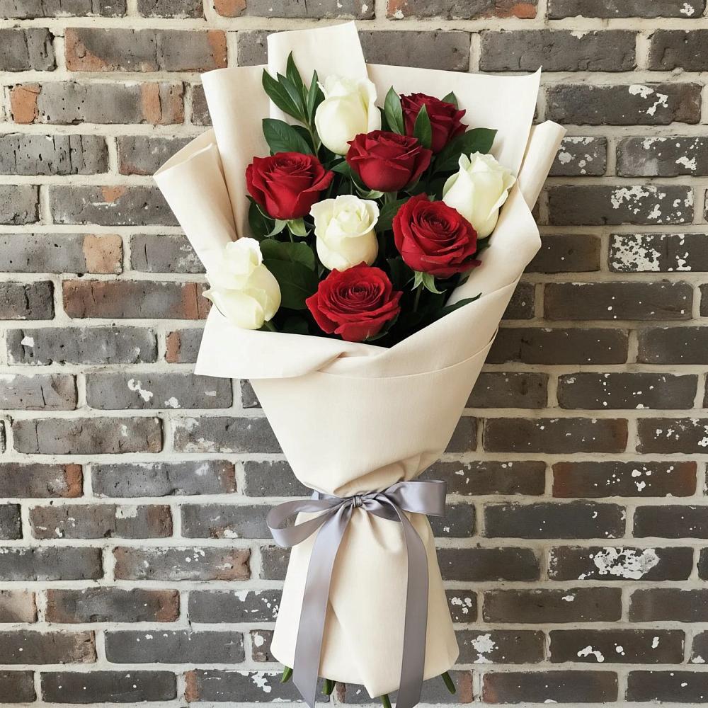 Букет цветов из: Розы в Суздали