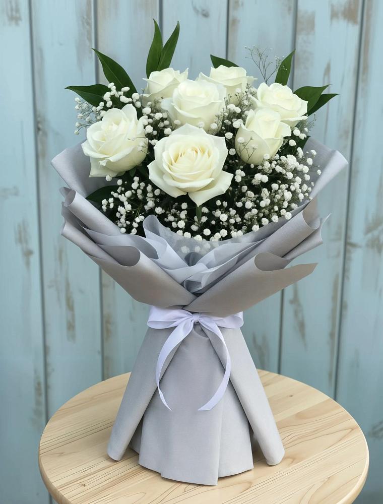 Букет цветов из: Розы в Суздали