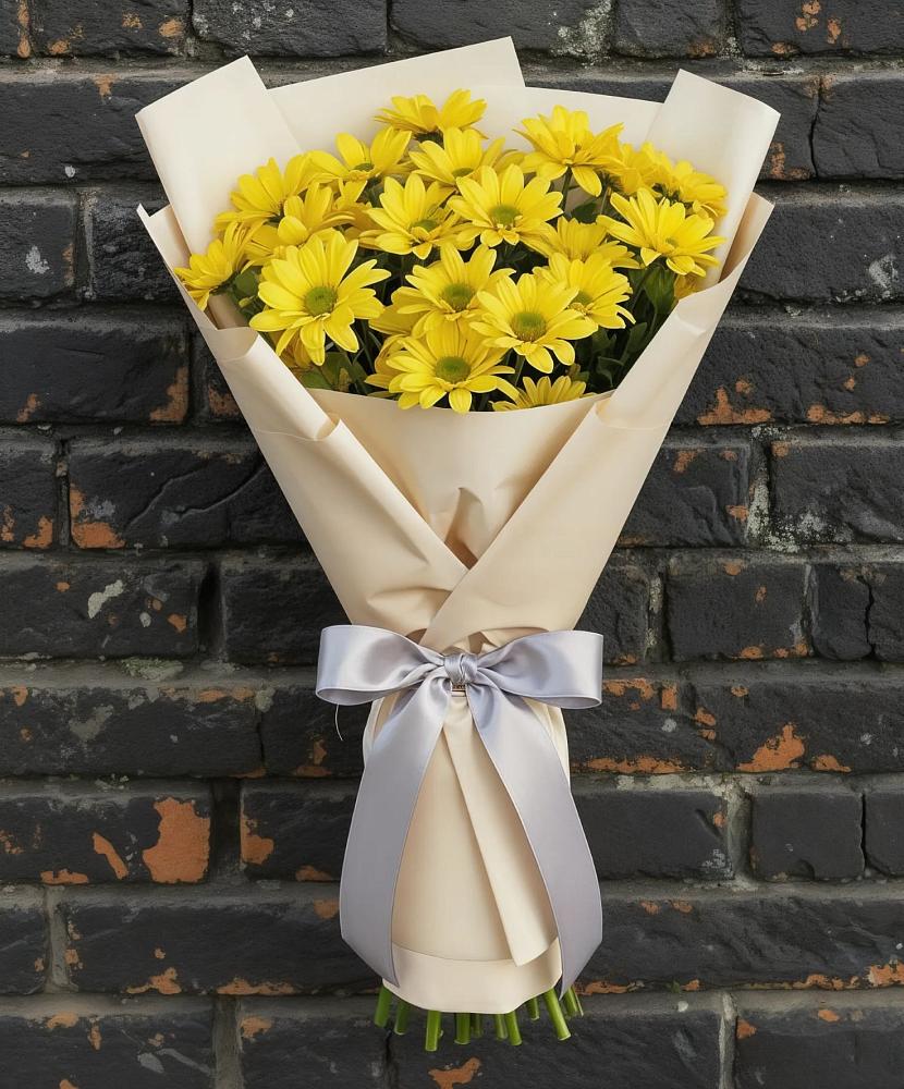 Букет цветов из: Хризантемы в Суздали
