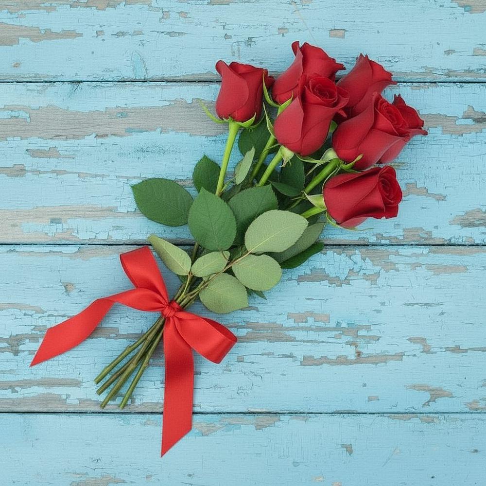 Букет Красные розы в Суздали