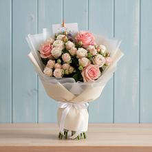 Букет цветов из:  Розы #REPLACE_PRED# Суздали