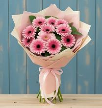 Букет цветов из:  Герберы в Суздали
